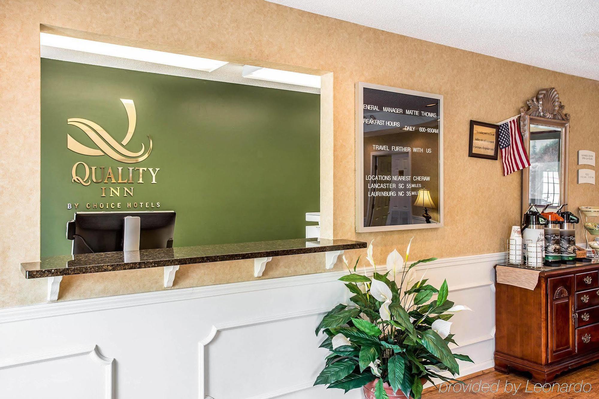 Quality Inn Cheraw Buitenkant foto