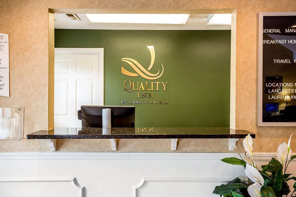 Quality Inn Cheraw Interieur foto